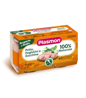 OMO PL.Pollo/Fagiolini 2x80g