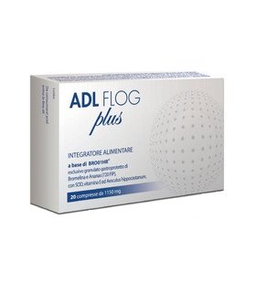ADL Flog Plus - Integratore drenante ed antiossidante - 20 compresse