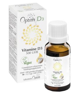 OPTIM D3 Vitamine Veg.500UI
