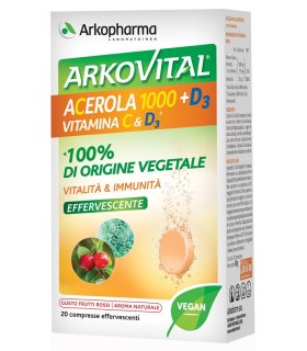 ARKOVITAL Acerola+D3 20Cpr Eff