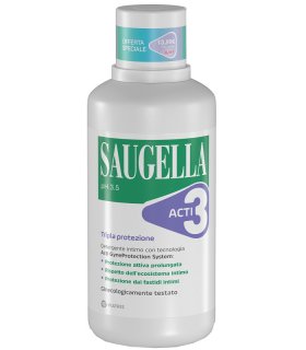 Saugella Acti3 Detergente Intimo 500 ml