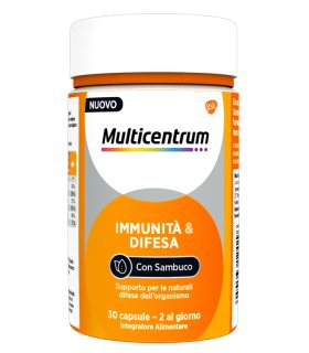 Multicentrum Immunità e Difesa - Integratore alimentare per le difese immunitarie - 30 capsule