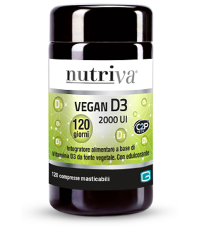 NUTRIVA Vegan D3 120 Cpr NUTRIVA Vegan D3 120 Cpr