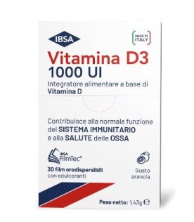 VITAMINA D3 IBSA 1000UI 30FILM