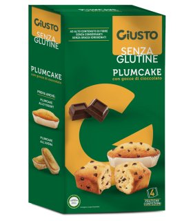 GIUSTO S/G Plumcake Ciocc.160g