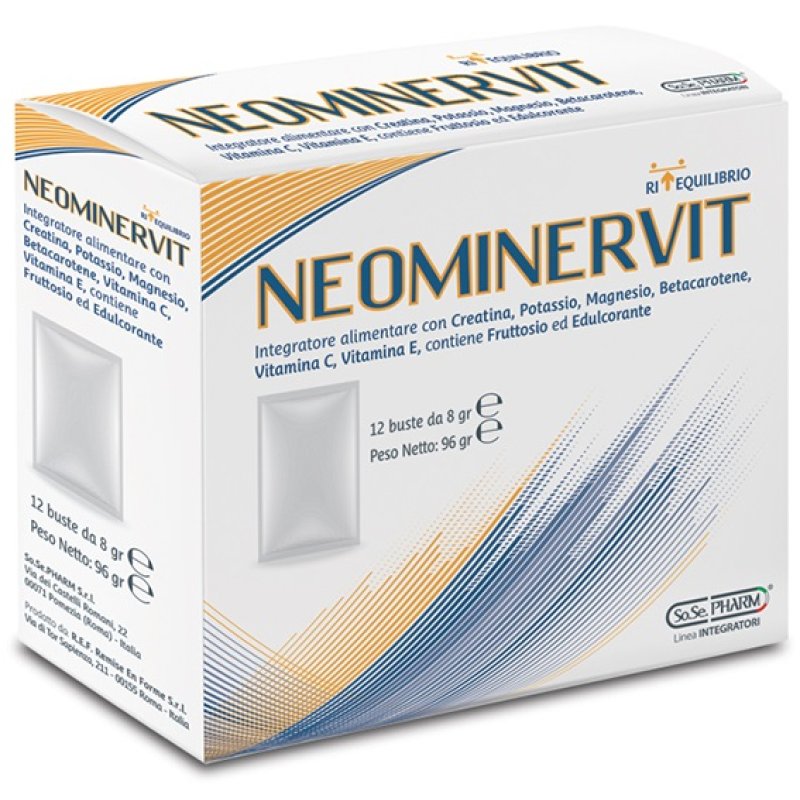 NEOMINERVIT 12 Buste 8g NEOMINERVIT 12 Buste 8g