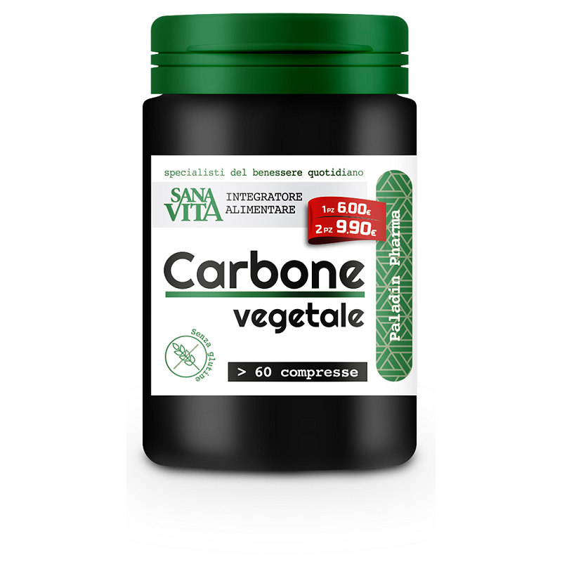 SANAVITA Carbone Veg.60 Cpr SANAVITA Carbone Veg.60 Cpr