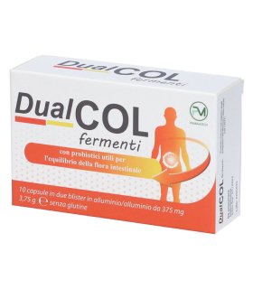 DUALCOL Fermenti 10 Capsule