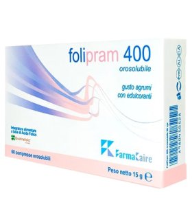 FOLIPRAM*400 60 Compresse