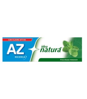 AZ Idea Natura Dentifricio Freschezza Naturale - Dentifricio adatto per alito fresco e gengive sane - 75 ml 