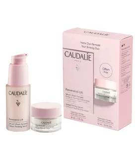 Caudalie Resveratrol Lift Cofanetto Anti rughe - Siero liftante 30 mL + Crema Cashmere ridensificante 15 mL