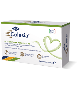 Colesia - Integratore alimentare per il controllo del colesterolo - 60 capsule molli