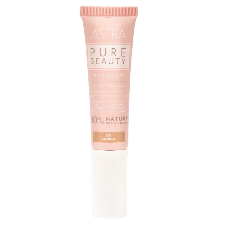 Astra Pure Beauty BB Cream 03 - Crema colorata correttiva ed idratante -  Tonalità medium