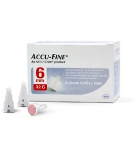 ACCUFINE Ago Ins.32g 6mm*100pz