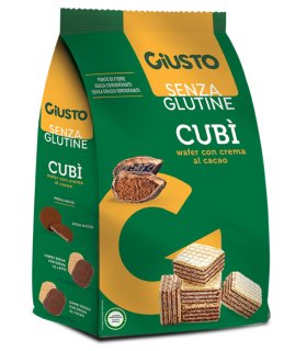 GIUSTO S/G CUBI'Wafer Cac.250g