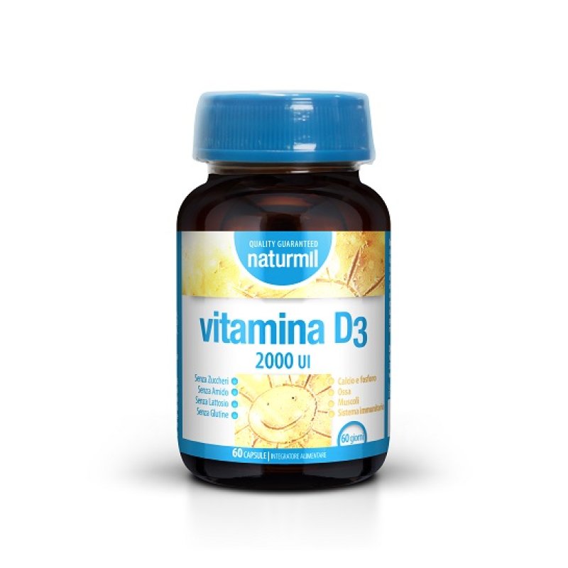 NATURMIL Vit.D3 2000UI 60Cps NATURMIL Vit.D3 2000UI 60Cps