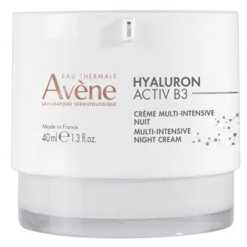 Avene Hyaluron Activ B3 Crema Notte - Crema viso antirughe da notte - 50 ml