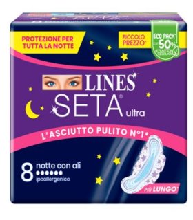 LINES SETA Ultra Notte 8pz