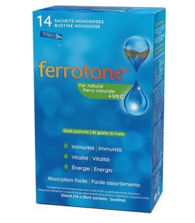 FERROTONE Apple 14 Sacch.20ml