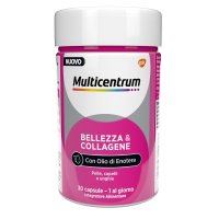 Multicentrum Bellezza e Collagene - Integratore per capelli, pelle e unghie -30 capsule