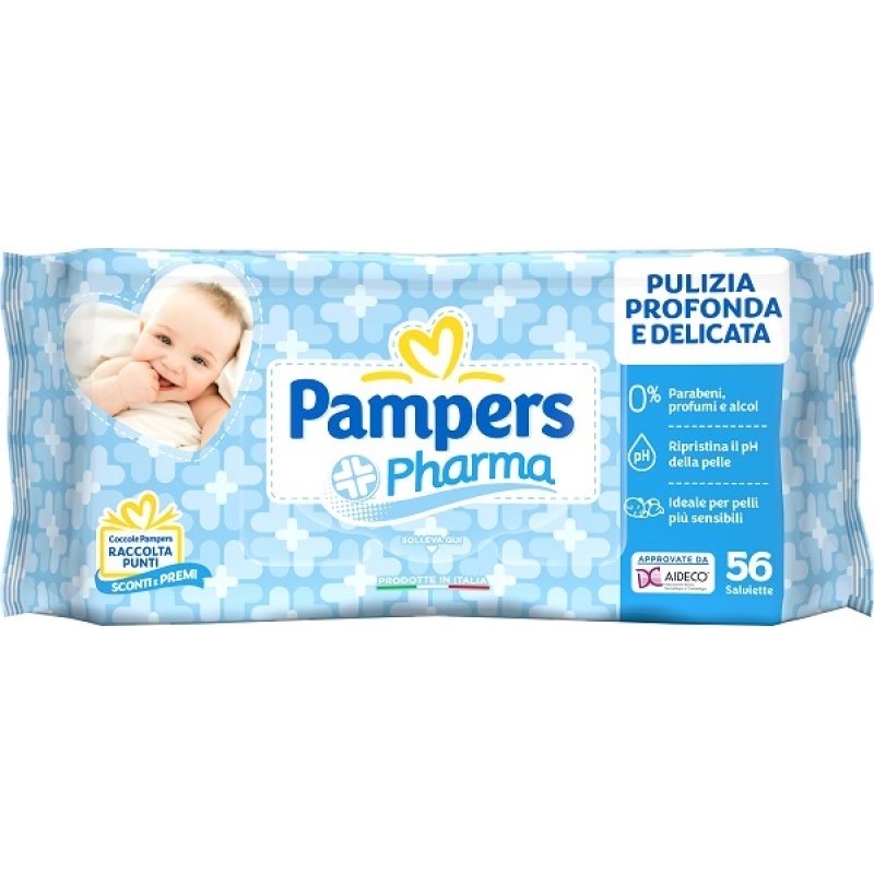 PAMPERS PHARMA Salv.56pz PAMPERS PHARMA Salv.56pz
