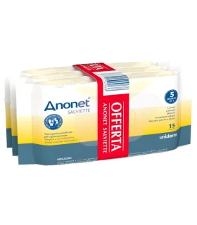 Anonet Salviette 3x15pz