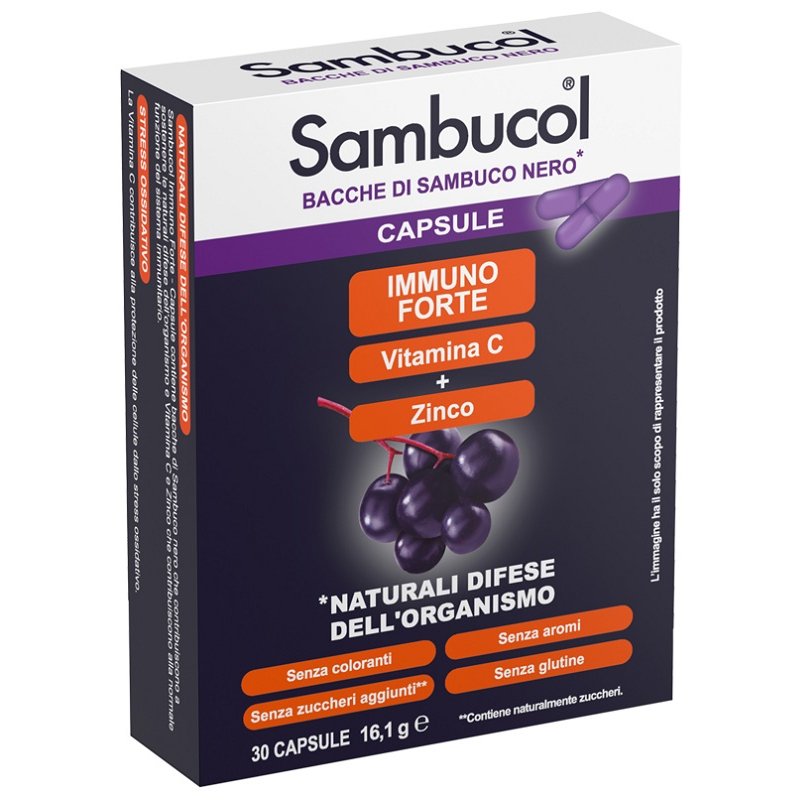 SAMBUCOL Immunoforte 30 Cps SAMBUCOL Immunoforte 30 Cps