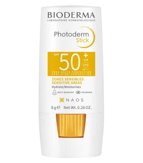 Bioderma Photoderm Stick SPF 50+ - Stick solare invisibile per zone sensibili - 8 g