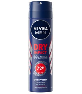 NIVEA MEN DEO SPR DRY IMPACT 150ML