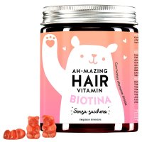 Bears with Benefits Ah-Mazing Hair Vitamin - Integratore alimentare per capelli forti e belli - Senza zucchero - 45 caramelle gommose Bears with Benefits Ah-Mazing Hair Vitamin - Integratore alimentare per capelli forti e belli - Senza zucchero - 45 caramelle gommose