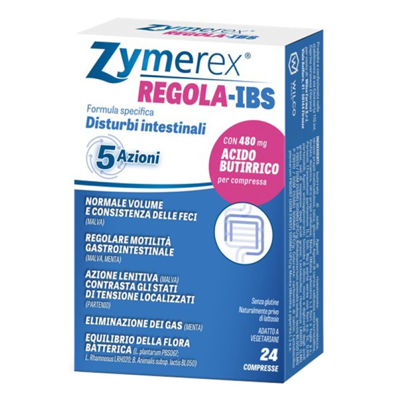 ZYMEREX Regola-IBS 24 Cpr ZYMEREX Regola-IBS 24 Cpr