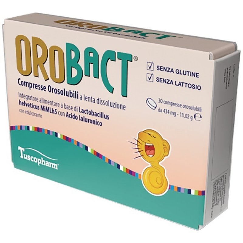 OROBACT 30Cpr Orosol. OROBACT 30Cpr Orosol.