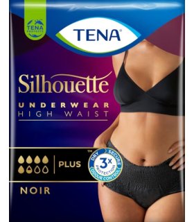 TENA SILHOUETTE Noir M V/A 9pz