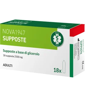 GLICEROLO 18 Supp.Ad.2500mgN.A