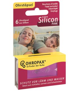 OHROPAX Tappi Aur.Sil.Pink 6pz