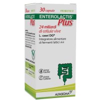 Enterolactis Plus - Integratore alimentare a base di probiotici - 30 capsule