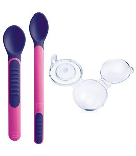MAM HEAT SENSIT SPOONS&COV6+ F