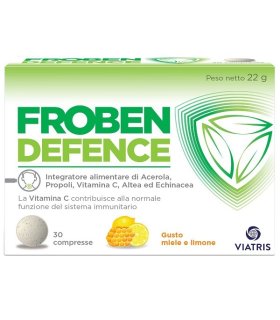 Froben Defence - Integratore alimentare per il sistema immunitario - 30 compresse