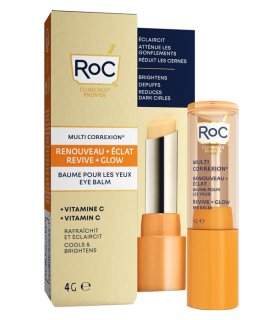 Roc Multi Correxion Revive + Glow Eye Balm - Contorno occhi illuminante alla vitamina C - 4 g