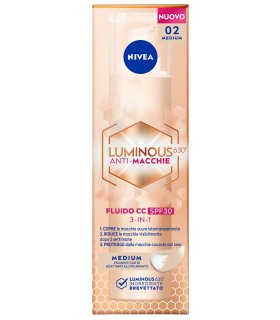 NIVEA LUMINOUS FLUIDO CC SPF30 MED