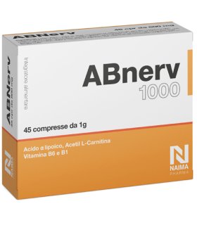 ABNERV*1000 45 Cpr 800mg