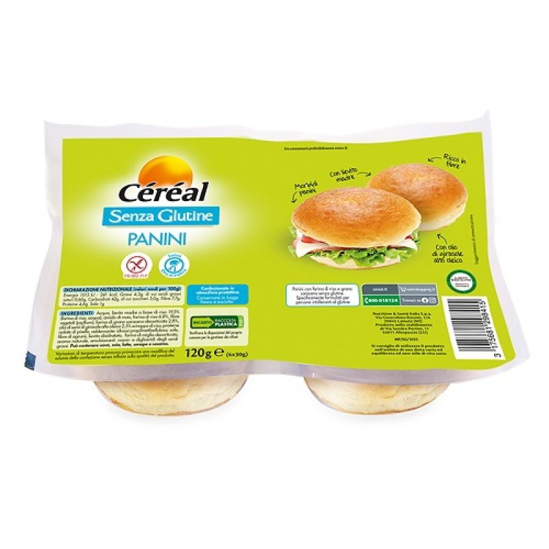 CEREAL Panini S/G 4pz CEREAL Panini S/G 4pz