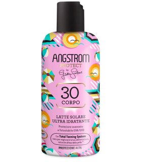 Angstrom Protect Latte Solare Ultra Idratante SPF30 - Protezione solare alta per il corpo - By Giulia Salemi - 200 ml