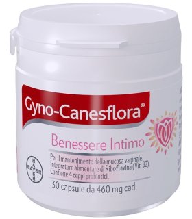 Gyno-canesflora - Integratore per il benessere della mucosa vaginale - 30 capsule