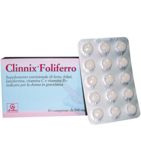 CLINDERM Foliferro 30Compresse 500mg