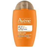 Avene Solare Ultra Fluid Perfezionatore SPF50 - Protezione solare colorata molto alta per il viso - 50 ml