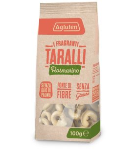 AGLUTEN Taralli Rosm.100g