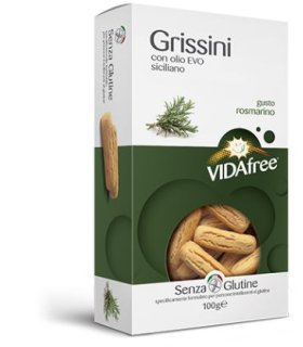 VIDAFREE Grissini Rosm.100g