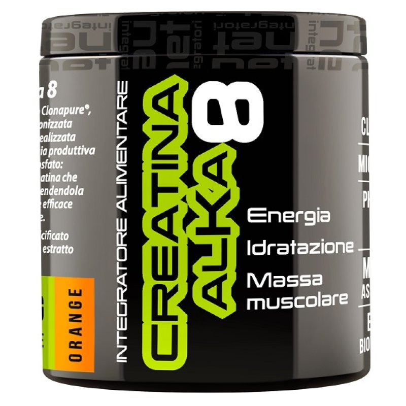 CREATINA ALKA 8 ARANCIA 200G CREATINA ALKA 8 ARANCIA 200G