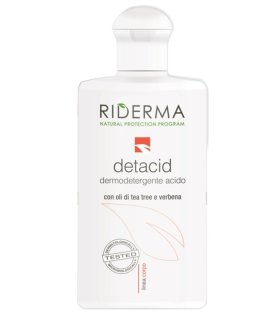 RIDERMA Detacid Detergente Pelli Sensibili 250 ml